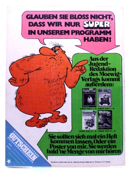 SUPER Comic Sonderheft Nr. 2: Ponkraz - die Abenteuer eines Hilfspolizisten von Moewig Verlag